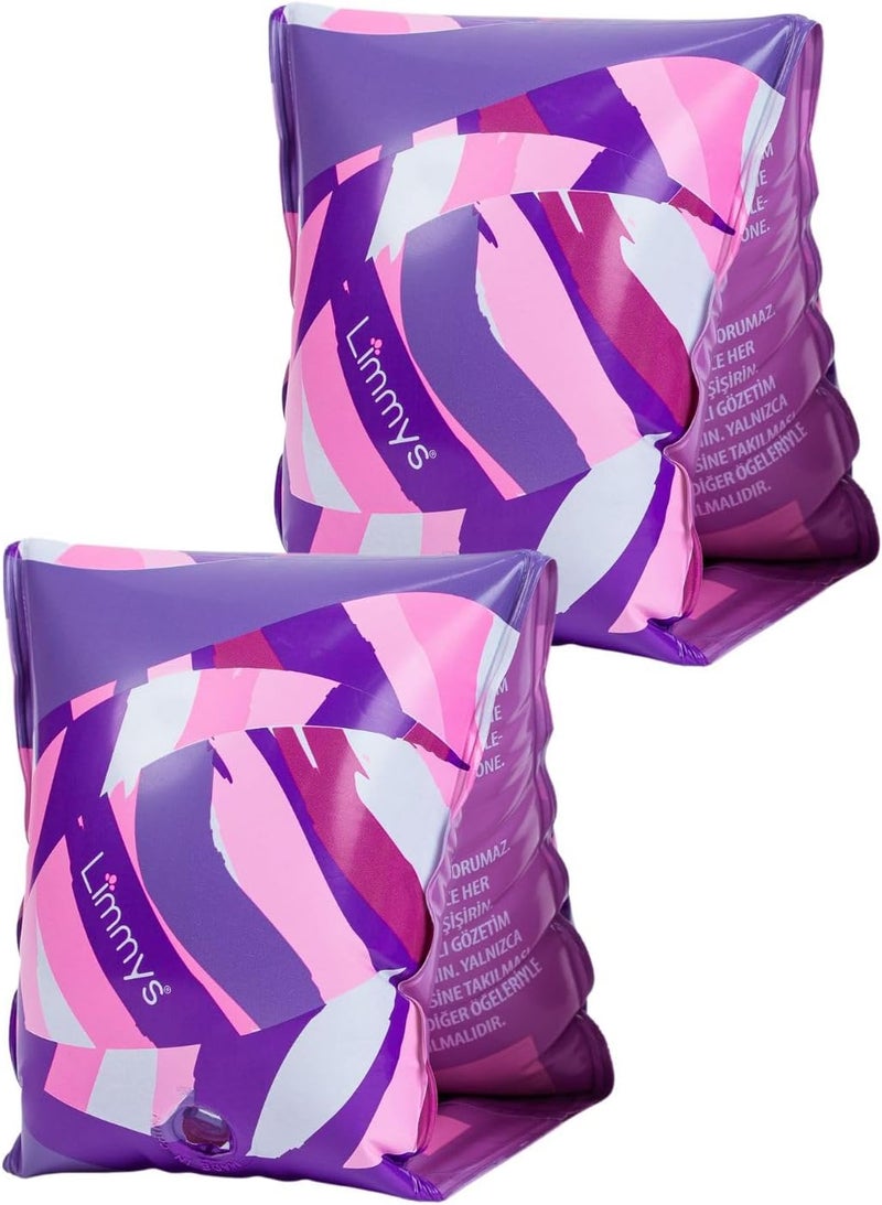 Limmys Premium Kids Floaties – Safe & Comfortable Arm Floaties for Toddlers and Children Ages 1 to 6 – Soft Water Wings and Durable Swim Floaties for Boys & Girls - Image 1